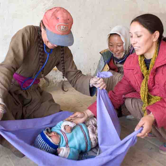 monitoring the health and growth of everyone...