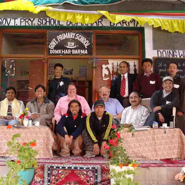 and worked with all women in the village...