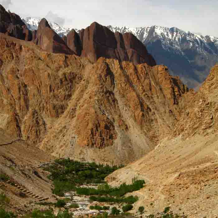 We took our projects to the roadless villages...